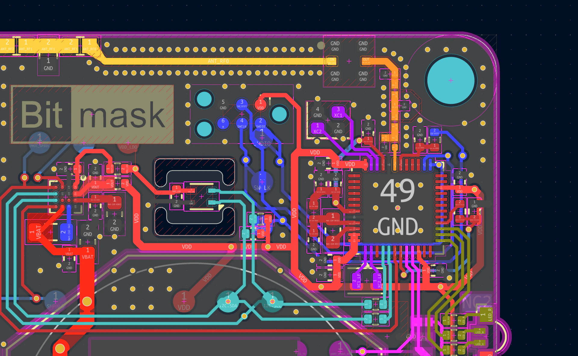 PCB layout